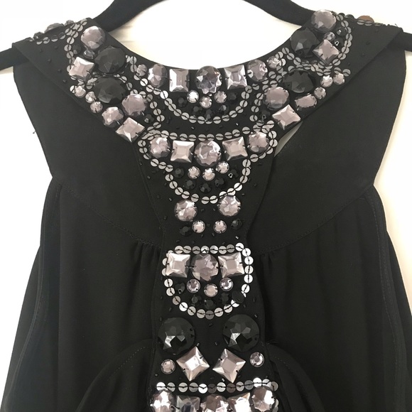 Express Jewel Embellished Racerback Top - Picture 4 of 7